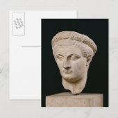 Bust van keizer Claudius uit Thasos Briefkaart (Voorkant / Achterkant)
