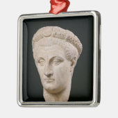 Bust van keizer Claudius uit Thasos Metalen Ornament (Links)