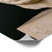 Bust van keizer Claudius uit Thasos Poster (Hoek)