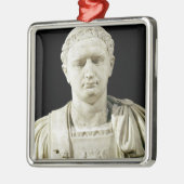 Bust van keizer Domitian Metalen Ornament (Links)