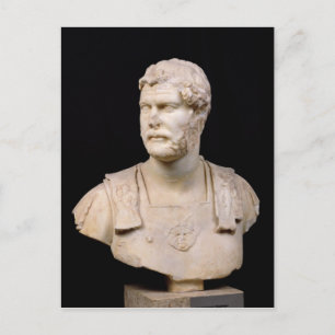 Bust van keizer Hadrian op Kreta Briefkaart