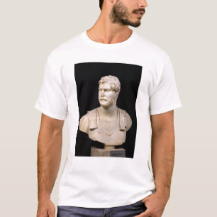 Bust van keizer Hadrian op Kreta T-shirt