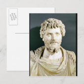 Bust van keizer Septimus Severus Briefkaart (Voorkant / Achterkant)