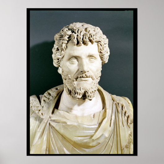 Bust van keizer Septimus Severus Poster (Voorkant)