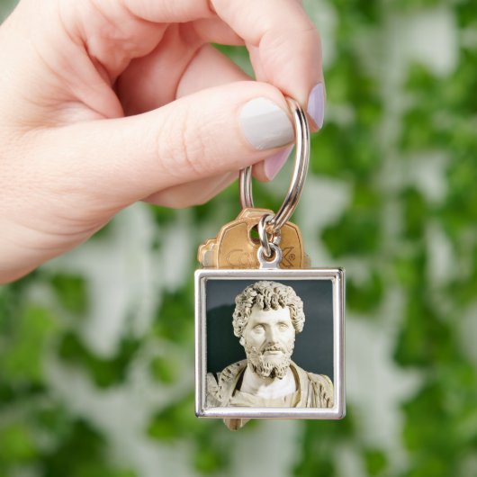 Bust van keizer Septimus Severus Sleutelhanger (Hand)