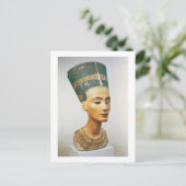 Bust van koningin Nefertiti uit de studio van de S Briefkaart (Staand voorkant)