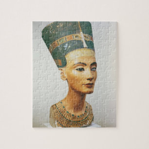 Bust van koningin Nefertiti uit de studio van de S Legpuzzel