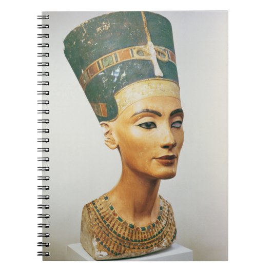 Bust van koningin Nefertiti uit de studio van de S Notitieboek (Voorkant)