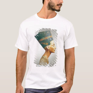 Bust van Koningin Nefertiti, zijdelings uitzicht, T-shirt