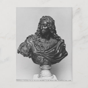 Bust van Louis II-prins Bourbon Briefkaart