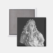 Bust van Louis XIV 1679 Magneet (Voorkant / Achterkant)