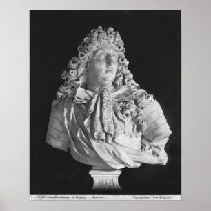 Bust van Louis XIV 1679 Poster