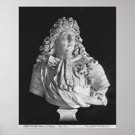 Bust van Louis XIV 1679 Poster (Voorkant)