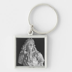 Bust van Louis XIV 1679 Sleutelhanger