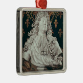 Bust van Louis XIV 1686 Metalen Ornament (Rechts)