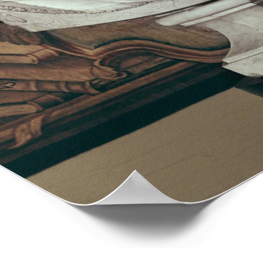 Bust van Louis XIV 1686 Poster (Hoek)