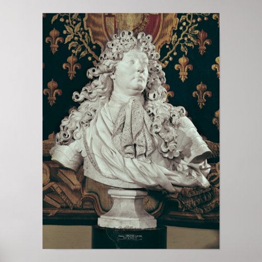 Bust van Louis XIV 1686 Poster (Voorkant)