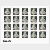 Bust van Louis XIV 1686 Vierkante Sticker (Vel)