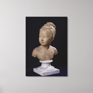 Bust van Louise Brongniart, 1777 Canvas Afdruk