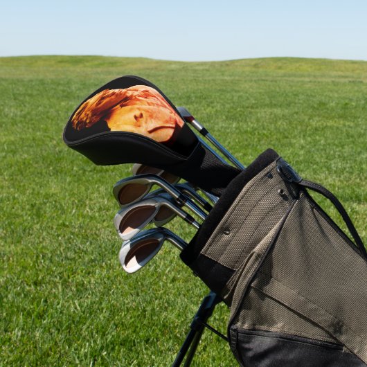 Bust van Ludwig Golfheadcover (Insitu)