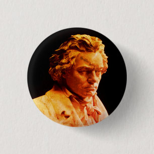 Bust van Ludwig Ronde Button 3,2 Cm