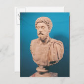 Bust van Marcus Aurelius Briefkaart (Voorkant / Achterkant)