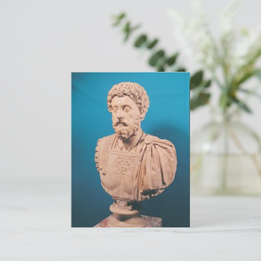 Bust van Marcus Aurelius Briefkaart (Staand voorkant)
