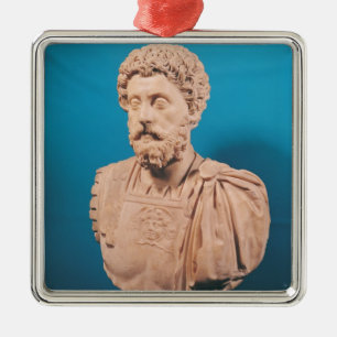Bust van Marcus Aurelius Metalen Ornament
