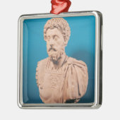 Bust van Marcus Aurelius Metalen Ornament (Links)