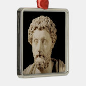 Bust van Marcus Aurelius Metalen Ornament (Rechts)