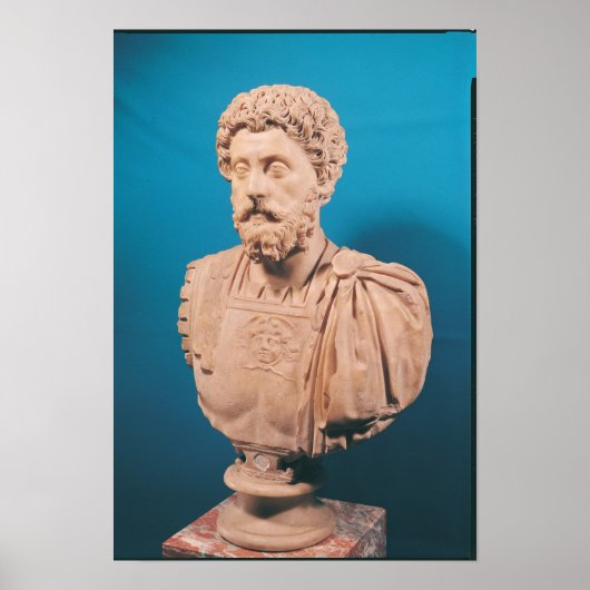 Bust van Marcus Aurelius Poster (Voorkant)