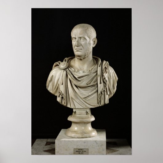 Bust van Marcus Claudius Tacitus Poster (Voorkant)