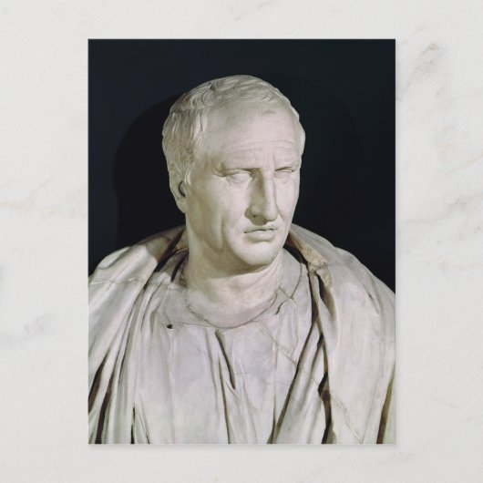 Bust van Marcus Tullius Cicero Briefkaart (Voorkant)