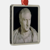 Bust van Marcus Tullius Cicero Metalen Ornament (Rechts)