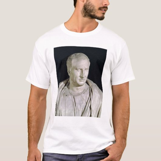 Bust van Marcus Tullius Cicero T-shirt (Voorkant)