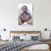 Bust van Marie Jean Antoine Nicolas Canvas Afdruk (Insitu (Slaapkamer))