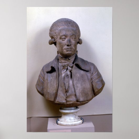 Bust van Marie Jean Antoine Nicolas Poster (Voorkant)