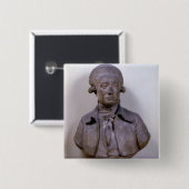 Bust van Marie Jean Antoine Nicolas Vierkante Button 5,1 Cm (Voorkant /achterkant)