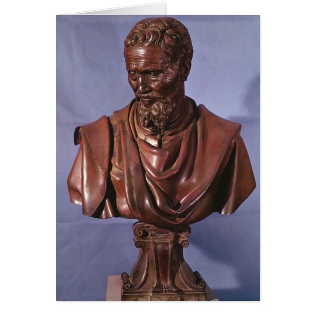 Bust van Michelangelo Buonarroti (Voorkant)
