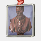 Bust van Michelangelo Buonarroti Metalen Ornament (Links)