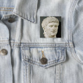 Bust van Nero Vierkante Button 5,1 Cm (In situ)
