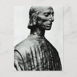 Bust van Niccolo Machiavelli Briefkaart