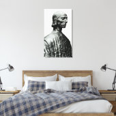 Bust van Niccolo Machiavelli Canvas Afdruk (Insitu (Slaapkamer))