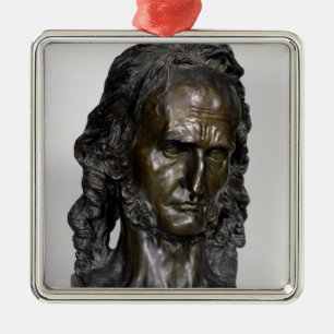 Bust van Nicolo Paganini 1830 Metalen Ornament
