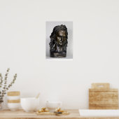 Bust van Nicolo Paganini 1830 Poster (Keuken)