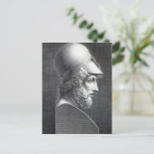 Bust van Pericles, gegraveerd door Giuseppe Cozzi Briefkaart (Staand voorkant)