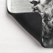 Bust van Plato gegraveerd door Lucas Emil Muismat (Hoek)