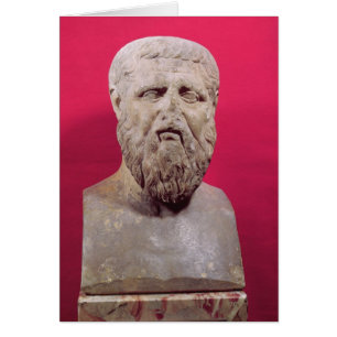 Bust van Plato kopie van een 4-eeuwse BC origineel