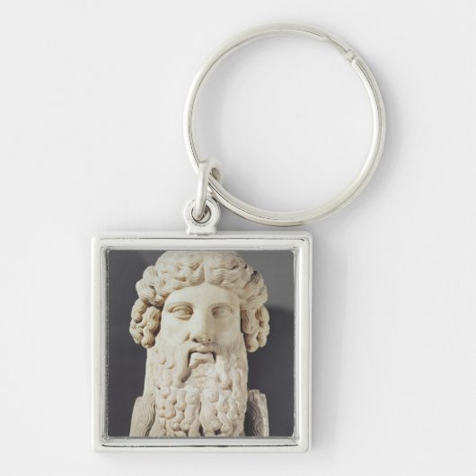 Bust van Plato Sleutelhanger (Voorkant)