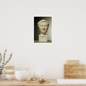 Bust van Pompey (106-48 BC) c.60 BC (marmer) Poster (Keuken)